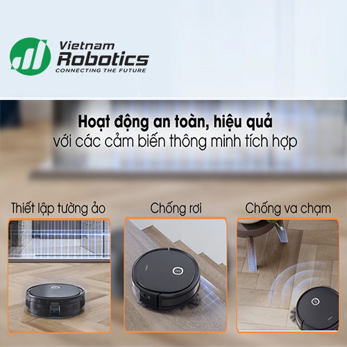 Robot hút bụi Ecovacs Deebot U2 Pro - Hàng chính hãng