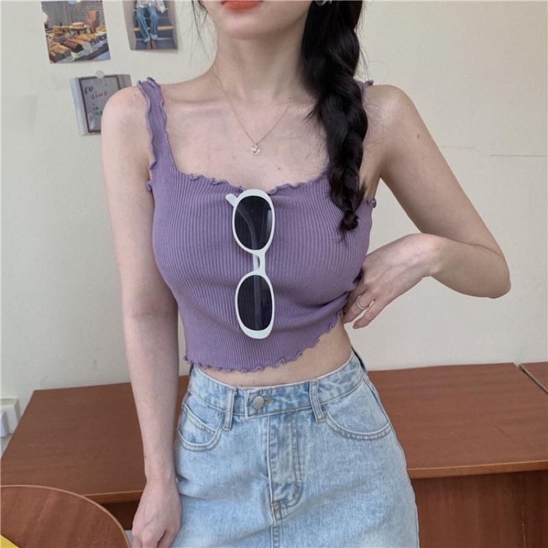 Áo 2 dây thun len tăm siêu xinh