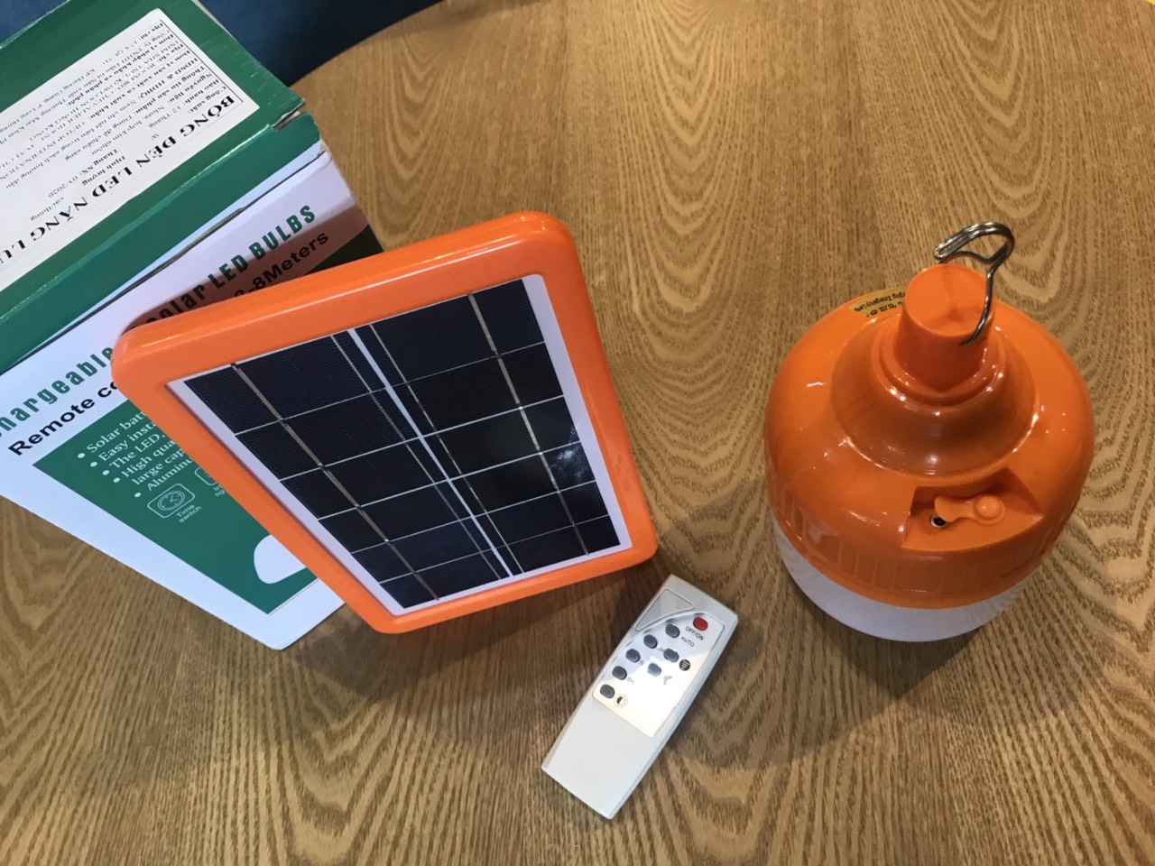 BÓNG ĐÈN LED NĂNG LƯỢNG MẶT TRỜI 50W
