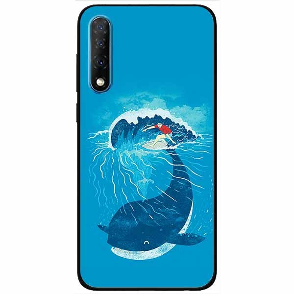 Ốp lưng dành cho Vsmart Live mẫu Ván Cá Voi
