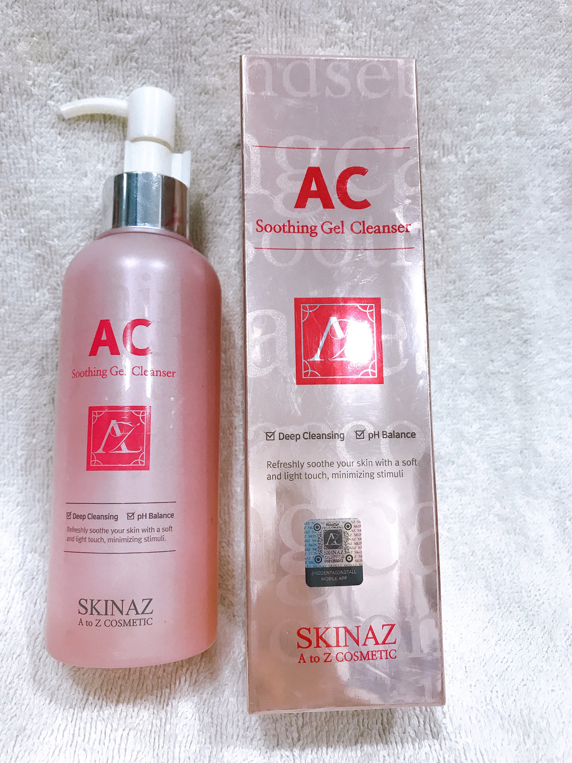 Sửa Rửa Mặt AC Skinaz Hàn Quốc mẫu 2020-180ml