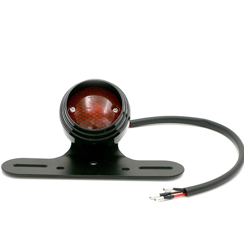 Đèn phanh xe máy 12V LED đỏ phong cách retro