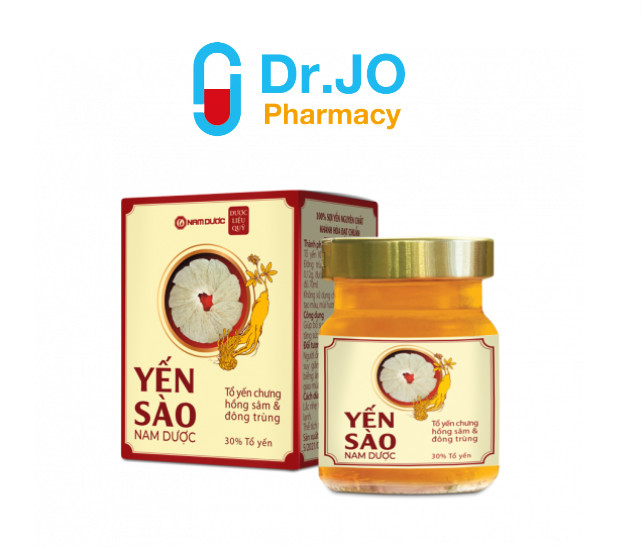 YẾN SÀO NAM DƯỢC TỔ YẾN CHƯNG HỒNG SÂM &amp; ĐÔNG TRÙNG