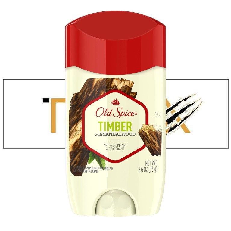 Lăn Khử Mùi Cho Nam Hương Sảng Khoái,Tự Tin Old Spice TIMBER 73g