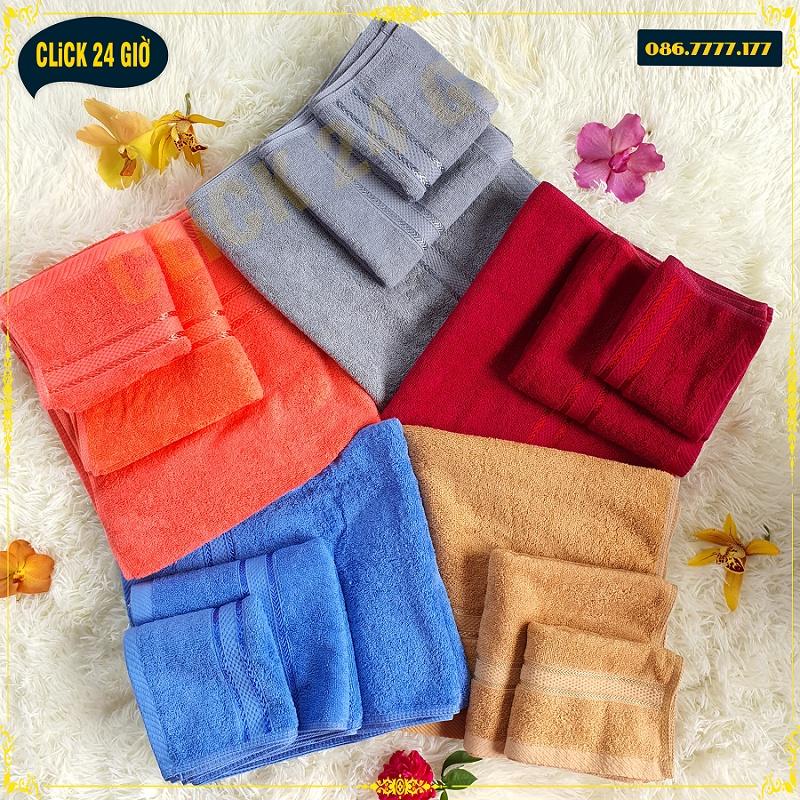 Bộ Khăn Nhật Sakura Cao Cấp - 3 Màu Lựa Chọn