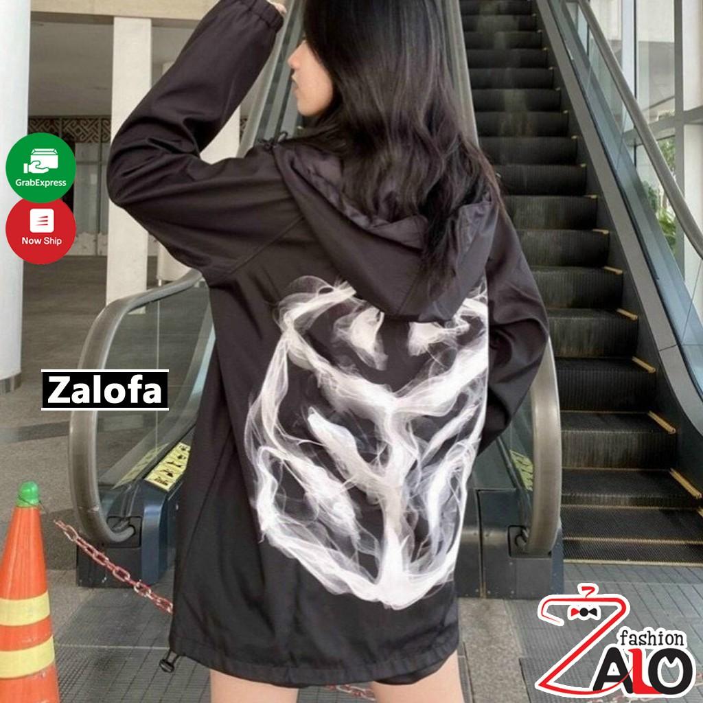 Áo Khoác Dù SWE KHÓI Ulzzang Unisex Nam Nữ From Rộng 2 Lớp Siêu Hot