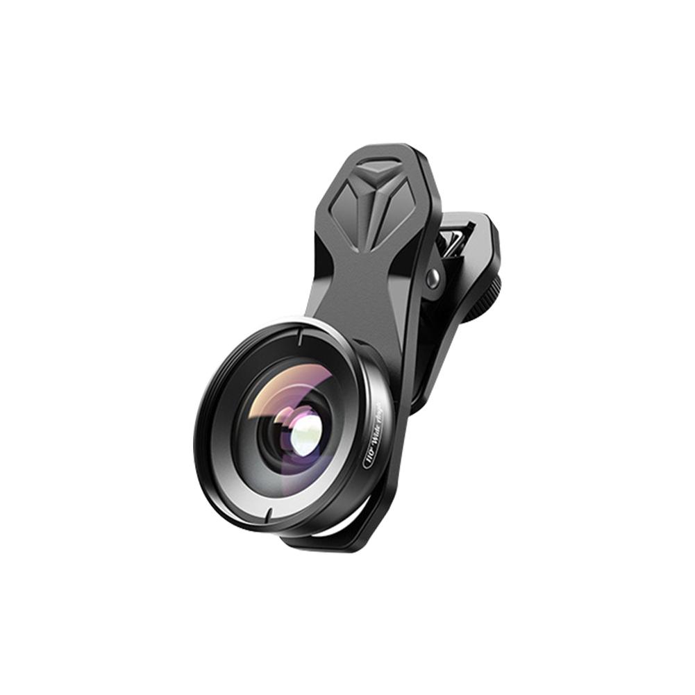 Portable Universal Clip-on External Lens Fill Light Lens 110° Wide Angle Macro Mobilephone Lens Auxiliary Wide Angle Lens