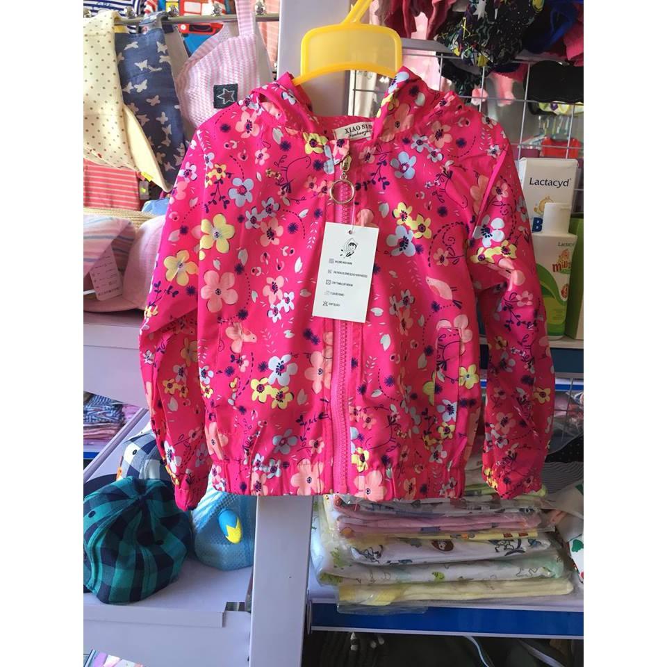 Áo gió cho bé gái size 8-17kg