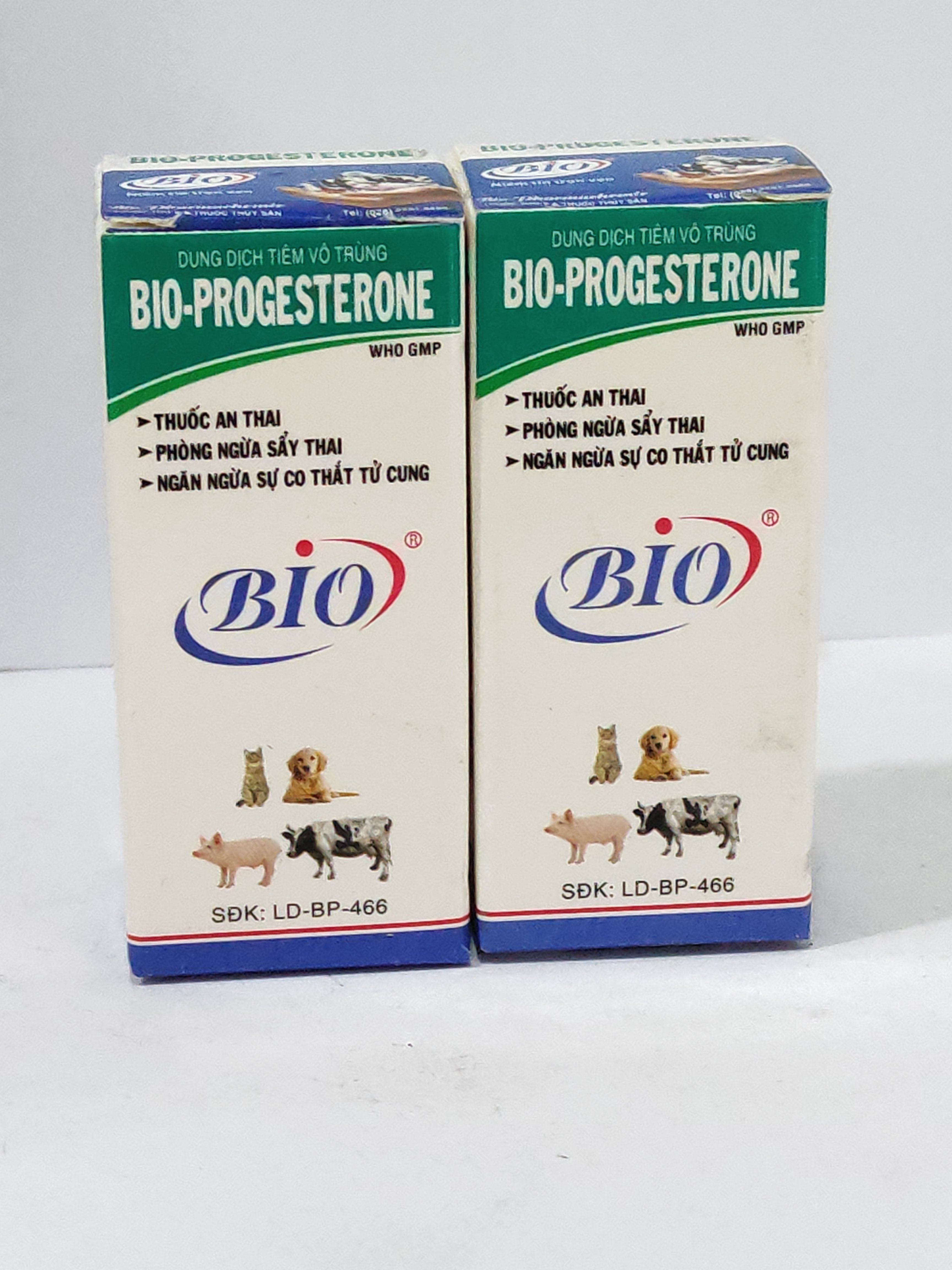 BIO PROGESTERONE 10ML Dung dịch tiêm vô trùng thuốc an thai, phòng ngừa sảy thai, ngăn ngừa co thắt tử cung