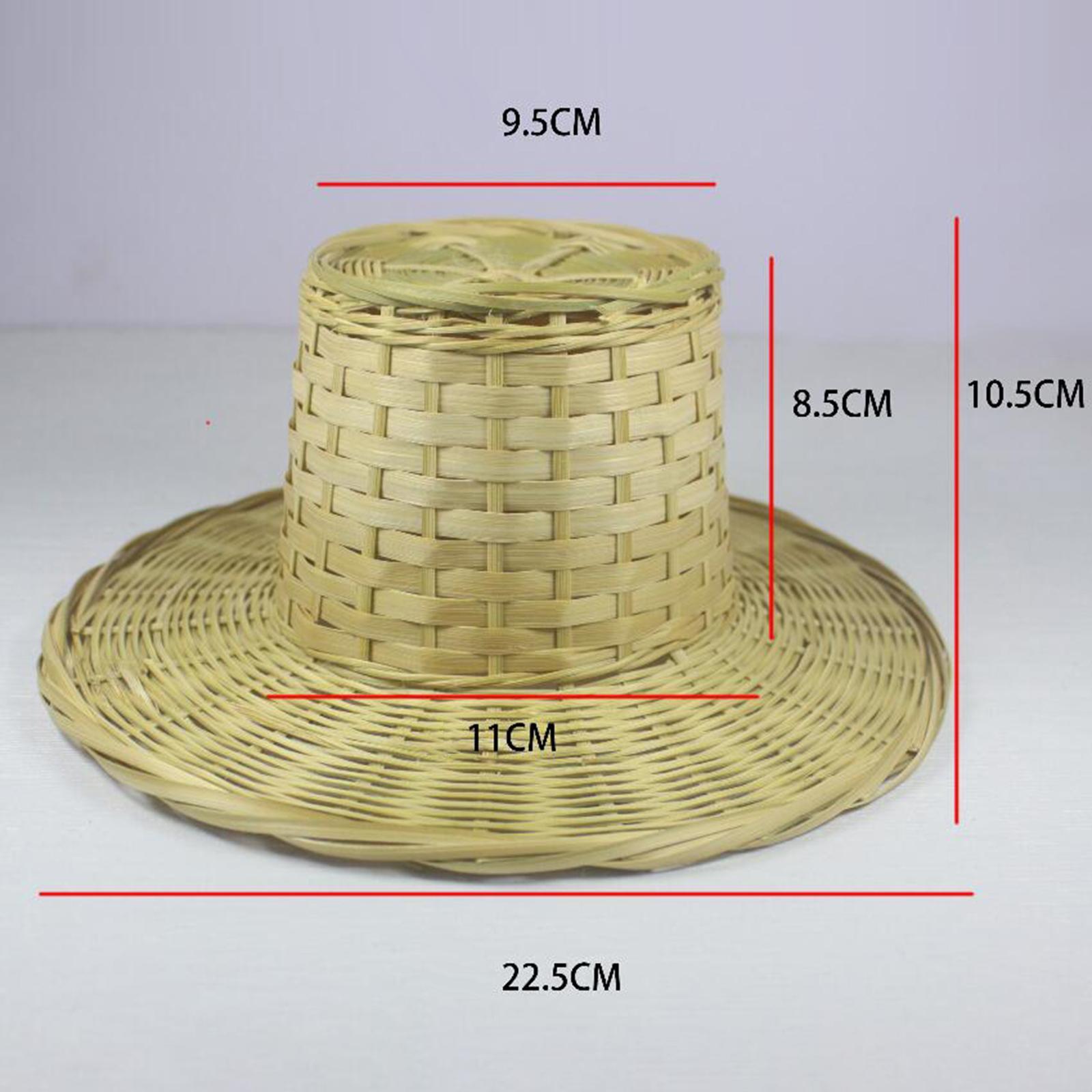 Pendant Lamp Shade Ceiling Pendant Fixture Handmade Weave Round Ceiling Light Cover ,Bamboo Woven Lampshade for Bedroom Restaurant ,Home