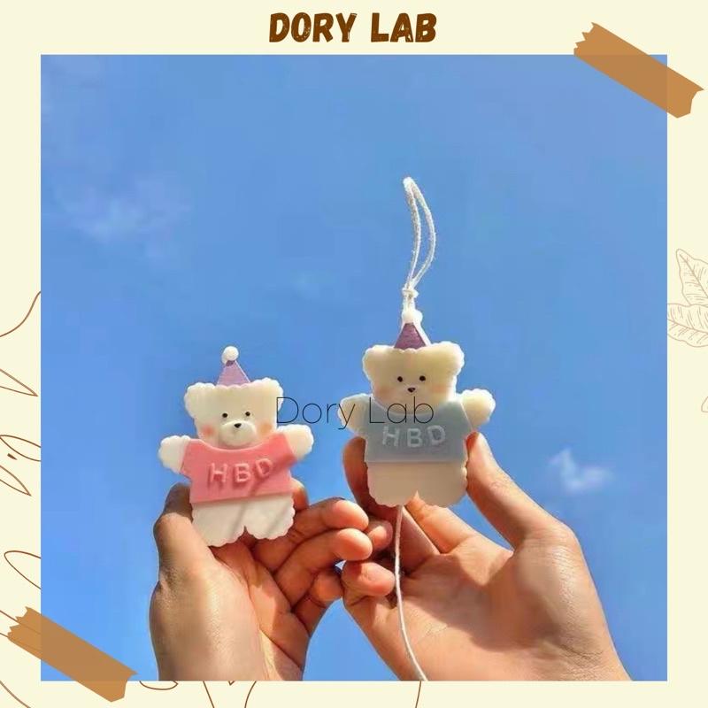 Nến Thơm Sweet Bear Happy Birthday, Quà Tặng Sinh Nhật - Dory Lab