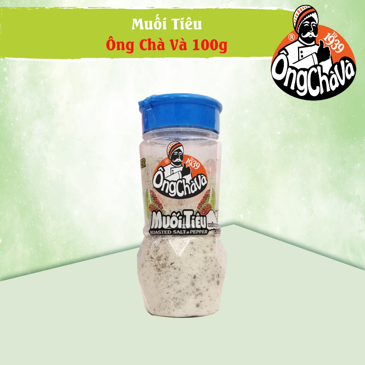 Muối Tiêu Ông Chà Và 100g (Roasted Salt &amp; Pepper)