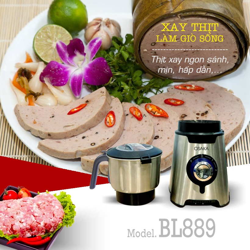 Máy Xay Sinh Tố Đa Năng BL889 1.5L - Hàng Chính Hãng