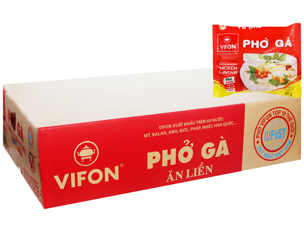 Thùng 30 gói phở gà Vifon 65g