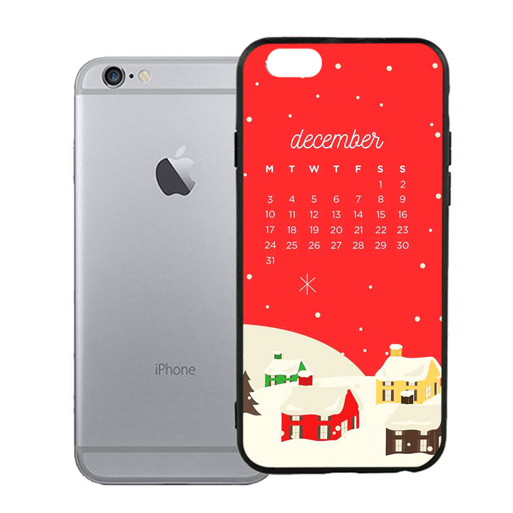 Ốp lưng viền TPU cho điện thoại Iphone 6 Plus/6s Plus - Xmas 05