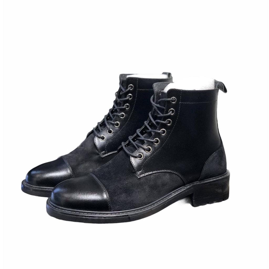 Combat Boots da bò cao cấp