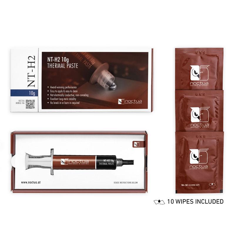 Noctua NT-H2 NT-H1 3.5G 10g Dán dầu mỡ dẫn nhiệt cho máy tính xách tay Đồ họa CPU Bộ tản nhiệt Mỡ hấp dẫn nhiệt