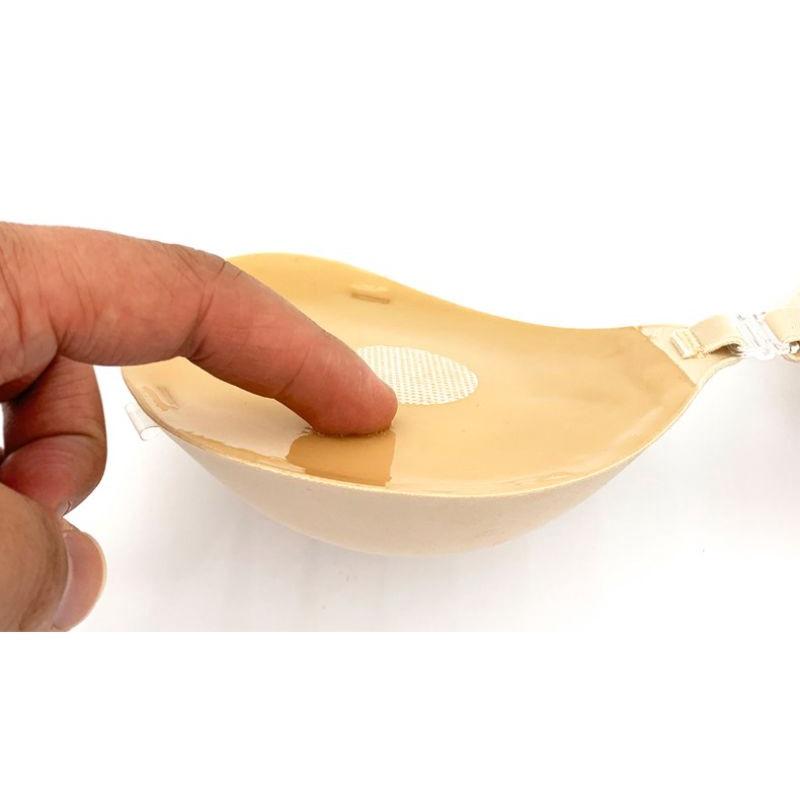 Áo lót dán cài trước mút dày 6cm dính siêu chắc an toàn cho da - miếng dán ngực đệm siêu dày