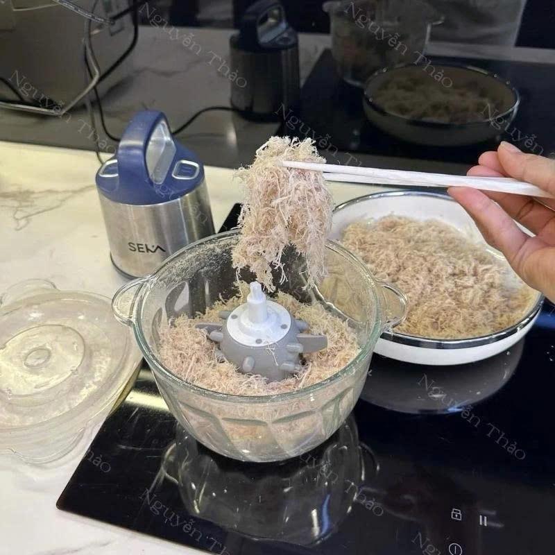 [KoSuyTu] COMBO LƯỠI ĐÁNH RUỐC BÓC TỎI + LƯỠI DAO THAY THẾ CHO MÁY XAY THỊT 2L - TUYỆT ĐỈNH NHÀ BẾP