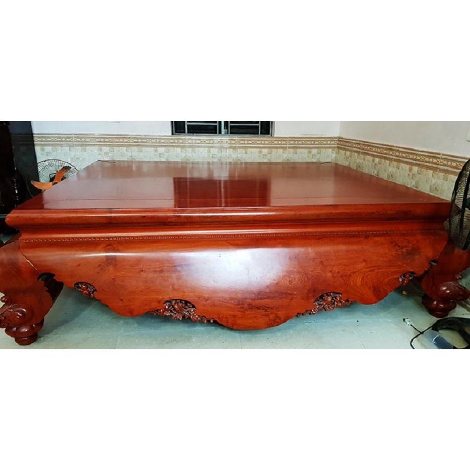 Sập nằm gỗ cẩm vàng 1m6 x 2m