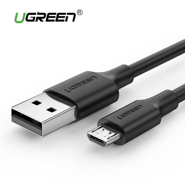 Cáp Sạc Nhanh Micro USB 2.4A UGREEN 60137 Dài 1.5M - Hàng Chính Hãng 