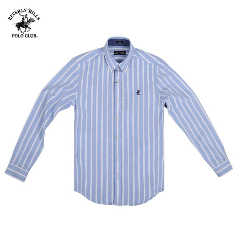 Áo sơ mi Dài tay Nam Beverly Hills Polo Club Slimfit Xanh CMSLS20TL020