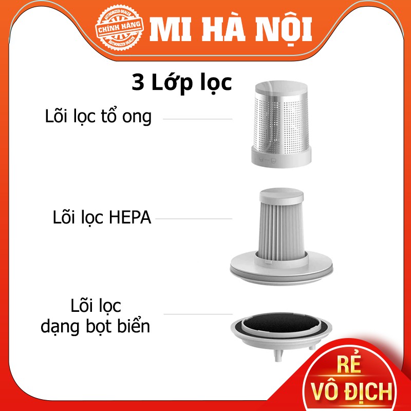 Máy Hút Bụi Diệt Khuẩn UV Xiao mi Mijia Mite Removal 12000Pa - Hàng chính hãng