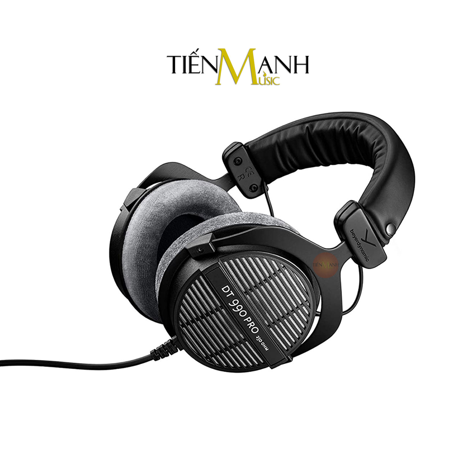 Tai Nghe Kiểm Âm Beyerdynamic DT990 Pro 80, 250 Ohm - DT 990 Beyer Dynamic Open Back Studio Monitor Hàng Chính Hãng - Kèm Móng Gảy DreamMaker