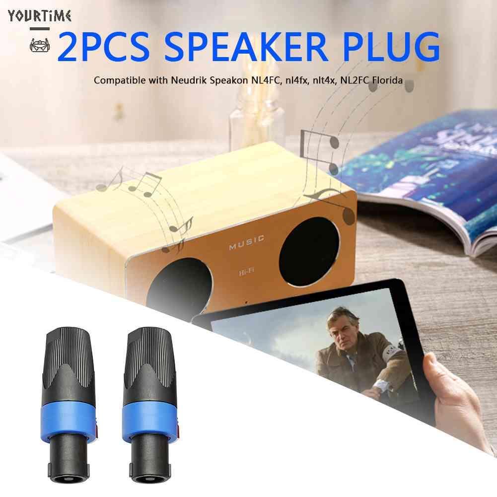 Set 2 / 10 Đầu Nối 4 Cực Cho Loa Neutrik NL4FC