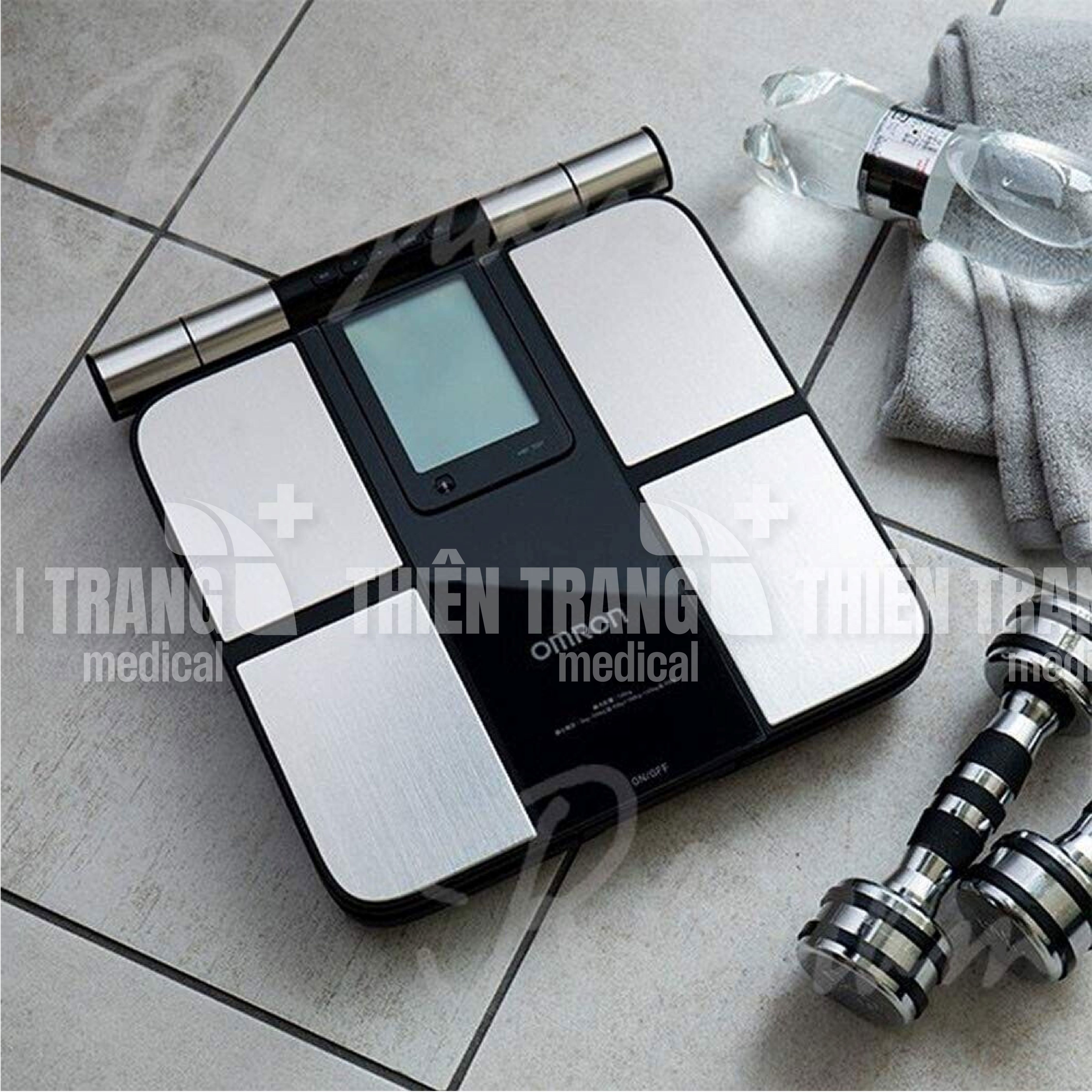 Máy đo thành phần, phân tích lượng mỡ cơ thể OMRON HBF-702T Thiên Trang Medical