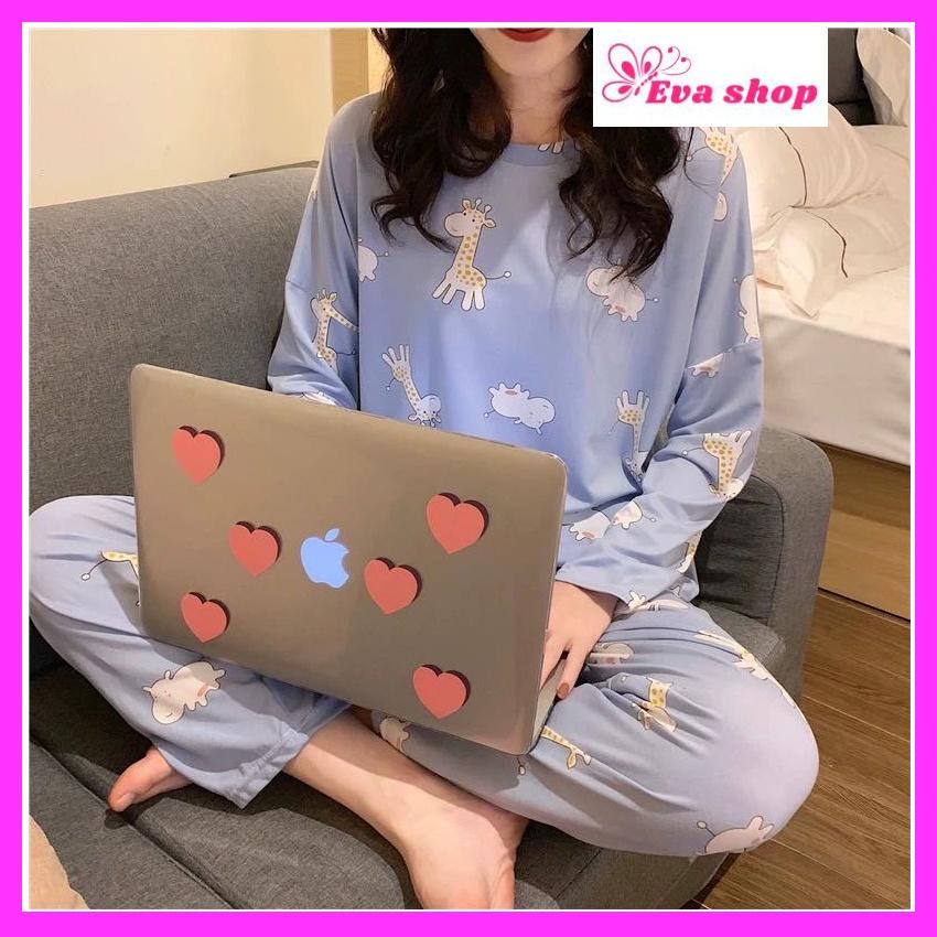 Đồ ngủ nữ, đồ bộ pijama nhiều họa tiết dễ thương hàng Quảng Châu