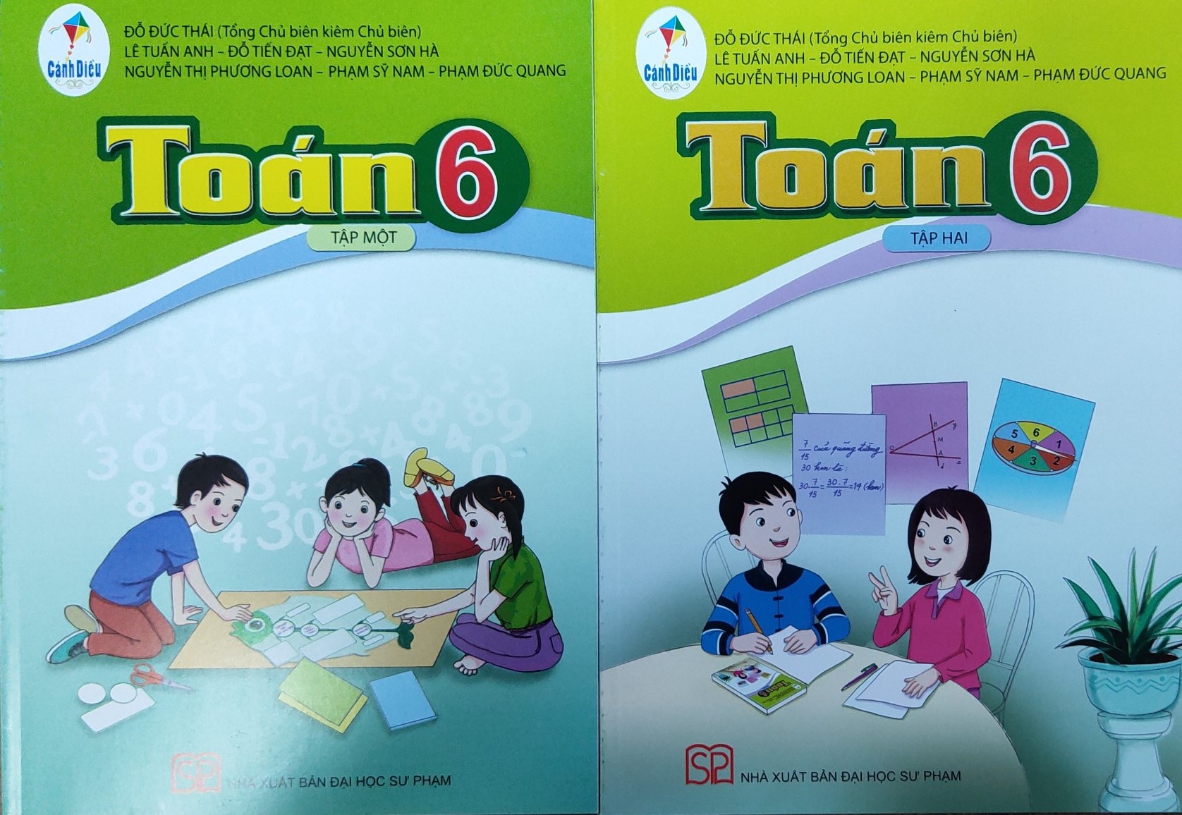 Toán lớp 6 (2 tập) Bộ sách Cánh Diều