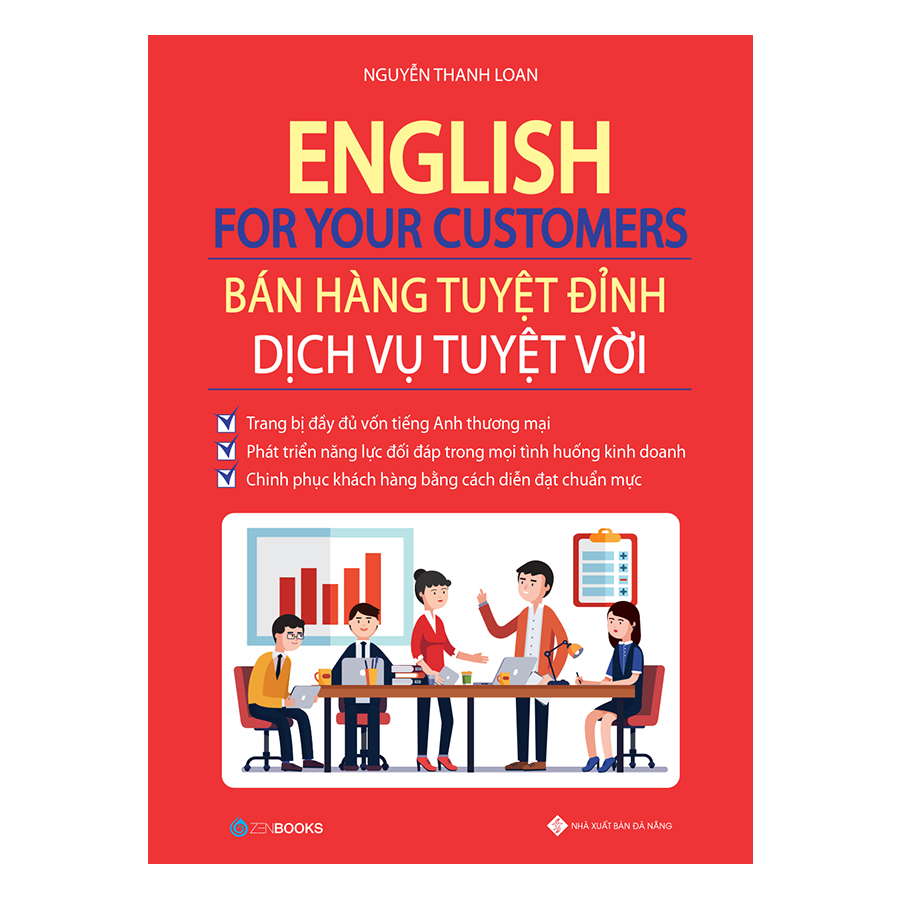 English For Your Customers - Bán Hàng Tuyệt Đỉnh Dịch Vụ Tuyệt Vời