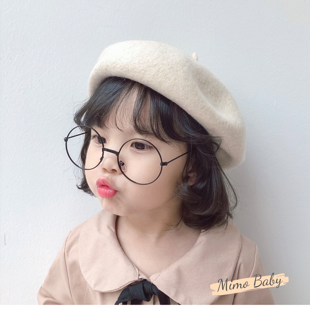 Mũ nồi dạ kiểu dáng basic style Hàn Quốc MN259 Mimo Baby