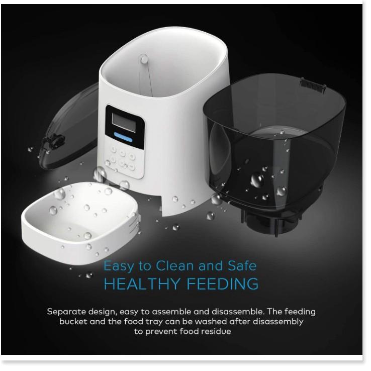 Máy nạp thức ăn cho thú cưng tự động Pet Feeder 6L Gia Dụng SG