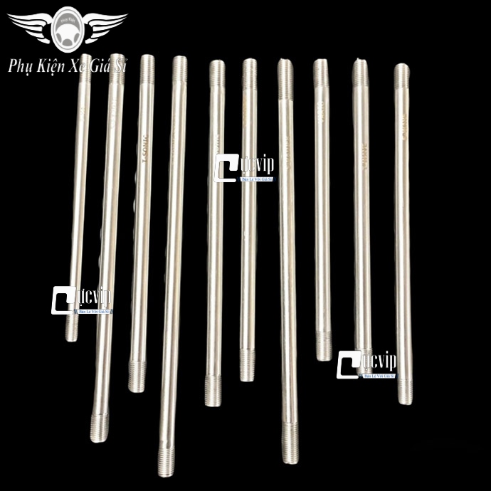 Cốt Trục Bánh Xe Cho Các Dòng Xe Honda, Yamaha, Raider  MS4155 - Tặng 01 Móc Gắng Chìa Khóa Xe Ngẫu Nhiên