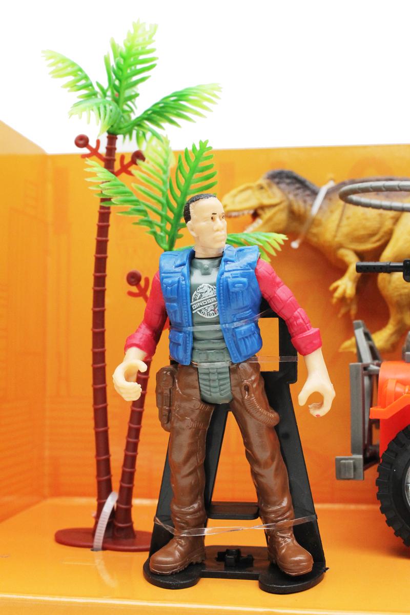 Bộ Đồ Chơi Trung Tâm Nghiên Cứu Khủng Long - Xe Jeep - Vecto DN7743A