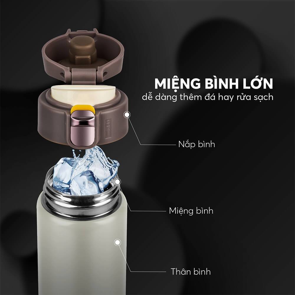 Bình giữ nhiệt nắp bật Elmich EL8295 500ml 