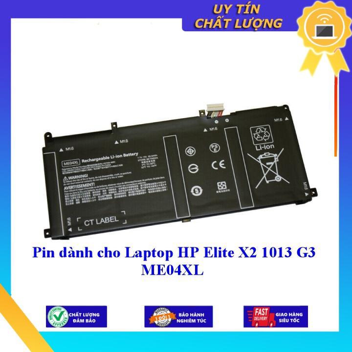 Pin dùng cho Laptop HP Elite X2 1013 G3 ME04XL - Hàng Nhập Khẩu New Seal