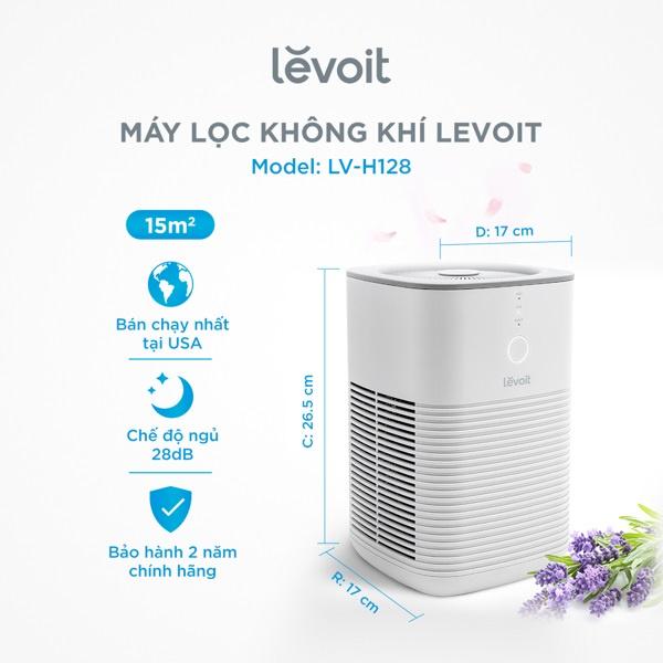 Máy Lọc Không Khí Diệt Khuẩn Levoit LV-H128 15m2 Bộ lọc HEPA 13 Lọc Bụi Mịn | Hàng Chính Hãng