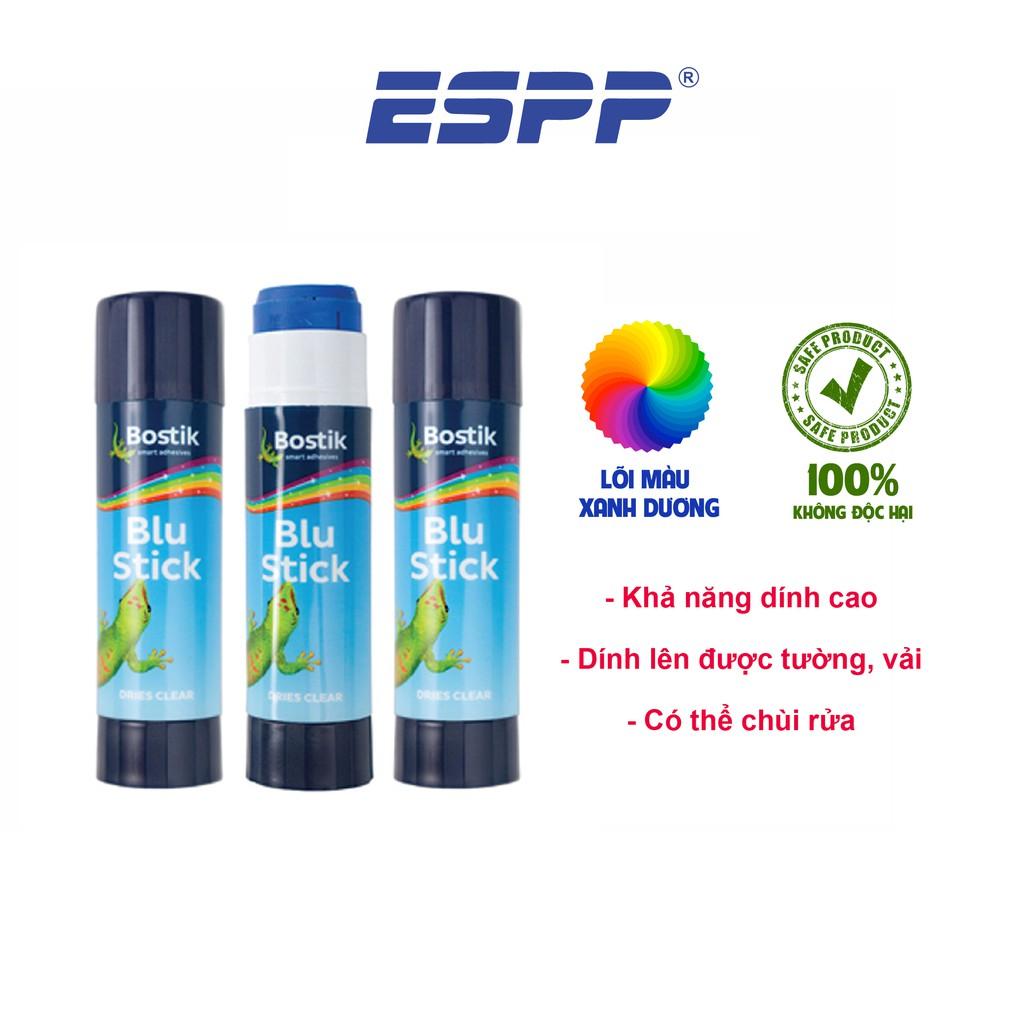 Hồ khô siêu dính lõi xanh Blu Stik 35gr - BOSTIK