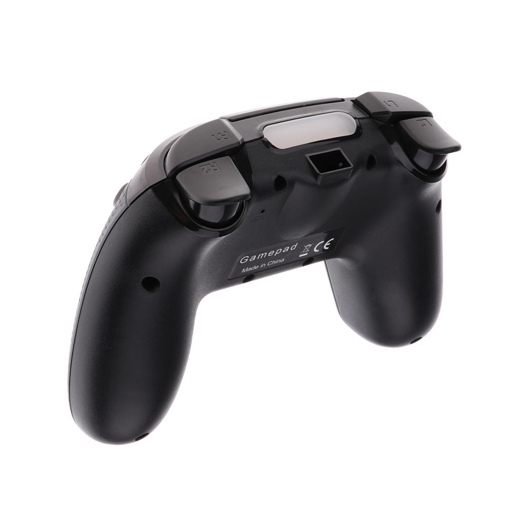 Wired Game Controller for Joystick Gamepads Black