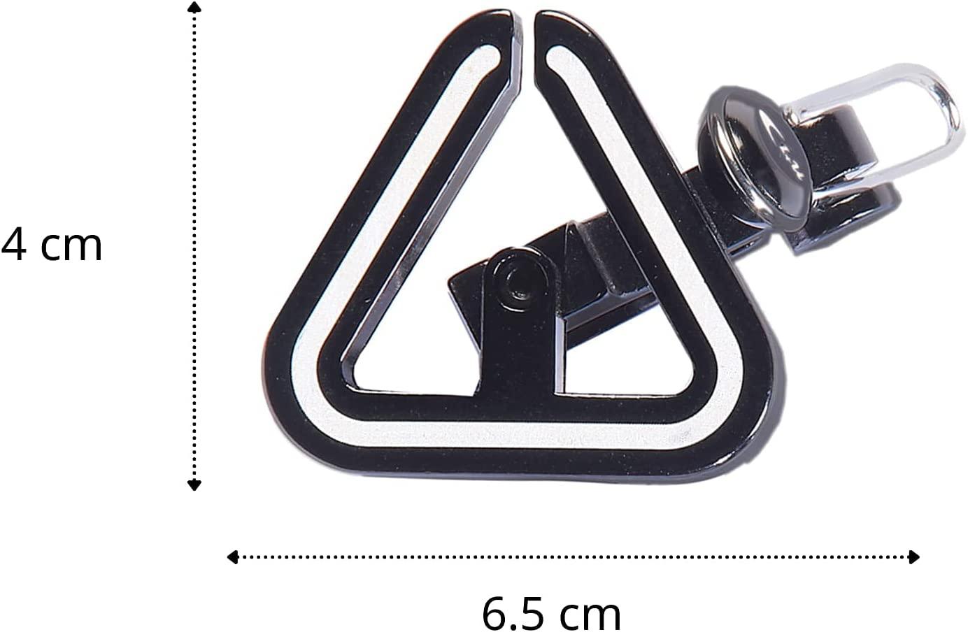 Triangle cổ điển Bike Bell- Chuông xe đạp hợp kim nhôm cho xe đạp đường hoặc xe đạp leo núi, vừa vặn