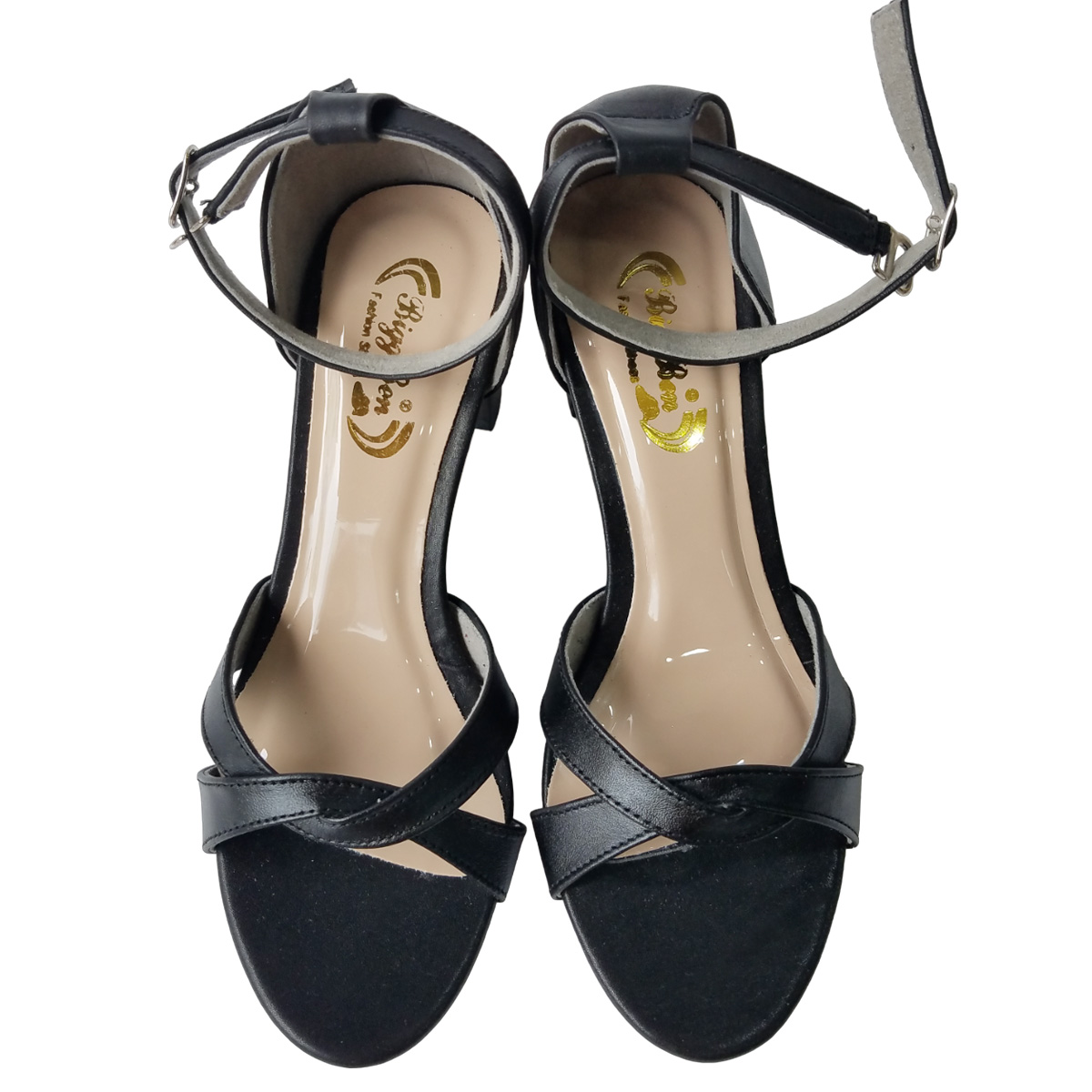 Giày Sandal BIGGBEN Da Bò Thật Cao 5 Phân SDCG109