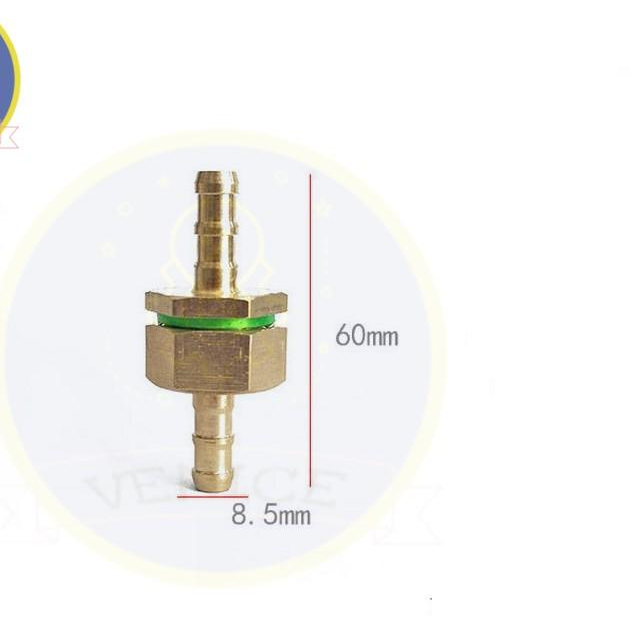 Bộ ép đầu dây máy rửa xe - Đuôi chuột phi 8mm - Cỡ ren 13 mm - 50 bộ / túi