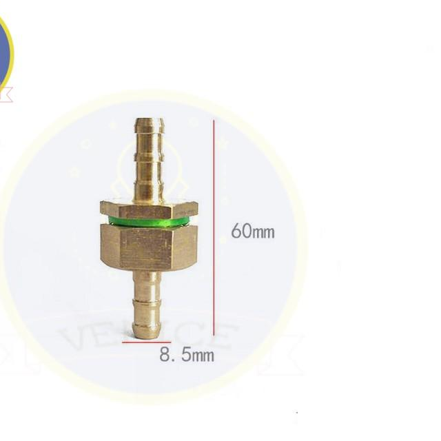 Bộ ép đầu dây máy rửa xe  (đầu đực + cái + áo ép) - Đuôi chuột phi 8mm - Cỡ ren 13 mm - 50 bộ / túi