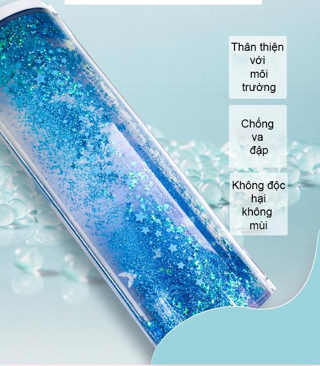 Hộp bút đa năng có mật khẩu thông minh màu xanh dương