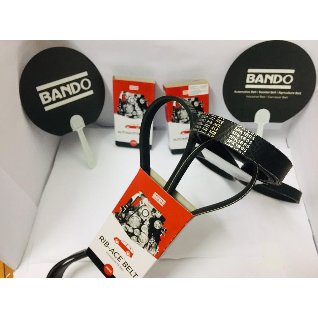 Dây curoa 5PK1695 nhãn hiệu Bando Nhật Bản