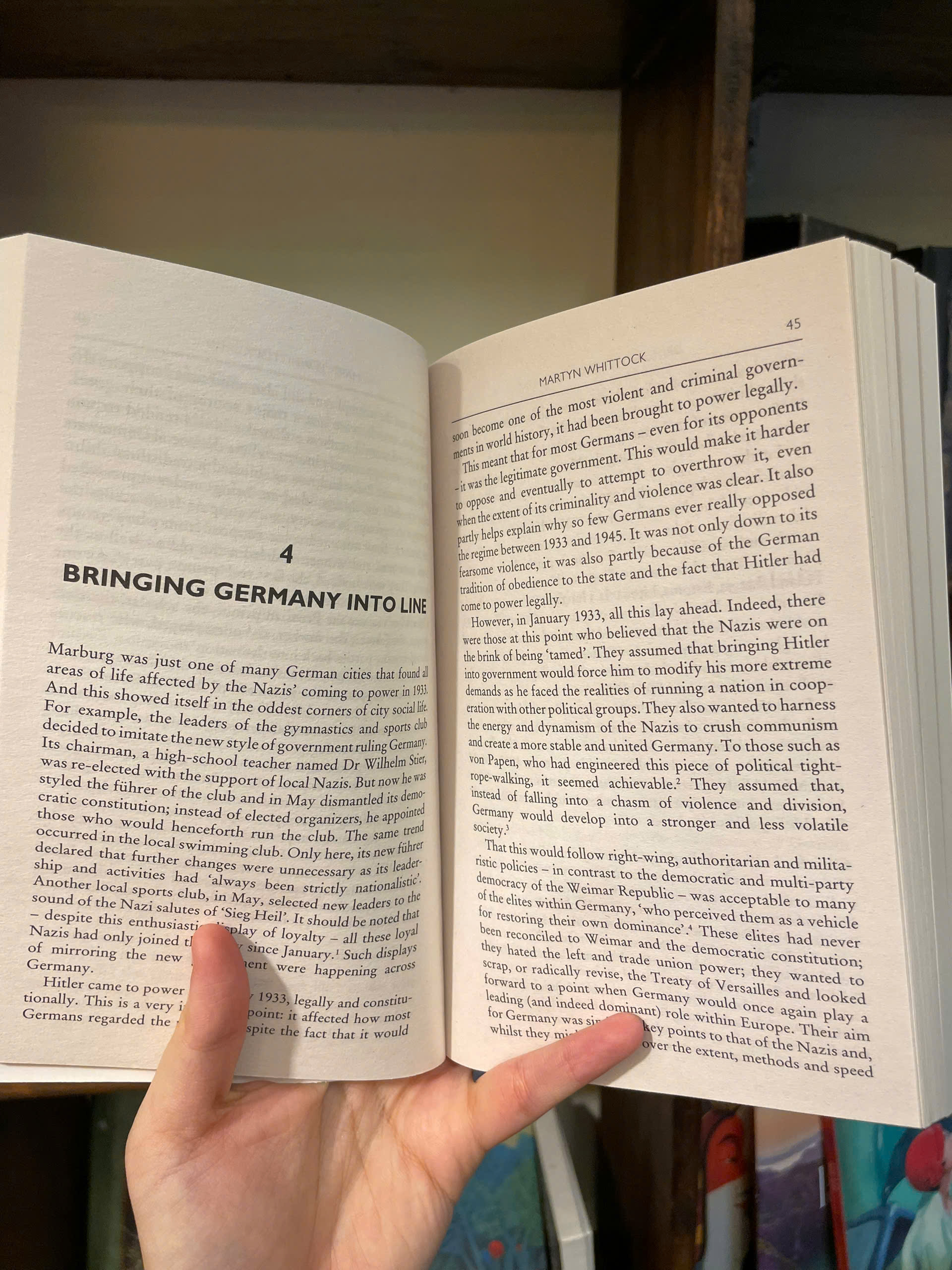Sách - A Brief History of the Third Reich: The rise and fall of the Nazi by Martyn Whittock