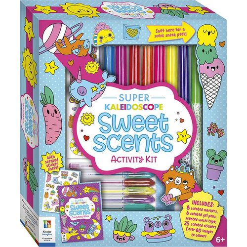 Super Kaleidoscope Colouring: Sweet Scents Activity Kit